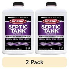 Liquid Septic Tank Treatment Drain Clog Remover with Enzymes Safe for