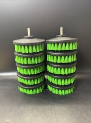 Drill Brush 5” Cleaner Scrubber Grout Round Carpet Bristle/ Set of 10