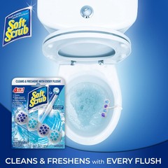 Soft Scrub 4-in-1 Toilet Care, Sapphire Waters, 1.76 Fl Oz (Pack of 1), Blue