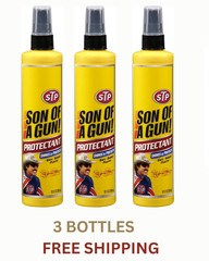 3 Packs STP Son of a Gun Protectant Spray 10 FL OZ, NEW Free Shipping