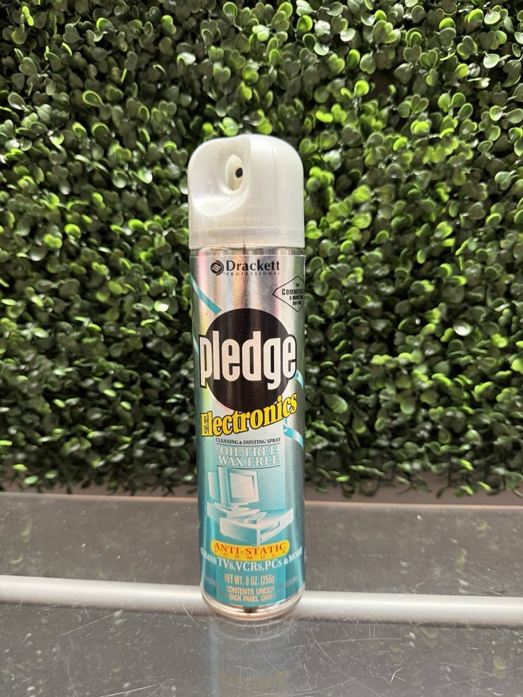 Pledge Electronics Spray Vintage 1999 Discontinued Full