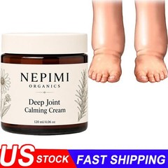Nepimi Deep Joint Calming Cream, Moisturizing Massage Topical Body Cream 120ml