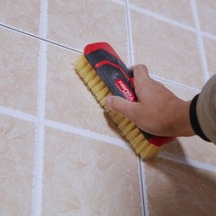 Heavy Duty Scrub Brush W/ Threaded Socket Non-Slip Grip Durable Cleaning Tool US