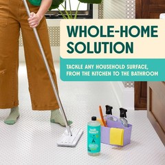 Whole Home Cleaning Bundle – All-Purpose Spray, Floor Cleaner, Glass Cleaner, Wi
