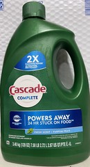 Cascade Complete Gel Dishwasher Detergent Fresh Scent 120 fl oz NEW