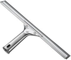 12 Inch Stainless Steel Window Glass Cleaning Squeegee for Glass Door Tile Wall