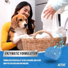 ACTIVE Washing Machine Cleaner for Pet Owners Enzymatic Deep Clean,