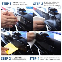 Adhesive Remover 1 Gallon Fast Acting Removes Vinyl Wraps Decals Graphics