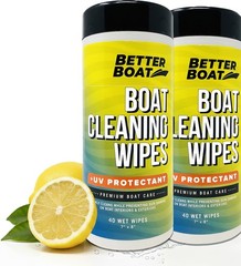 Boat Cleaner Wipes With Uv Protection Marine Vinyl Cleaner And Protectant For Bo