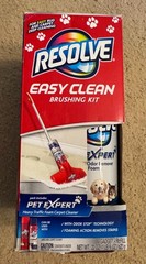 Resolve Easy Clean Pet Expert Brushing Kit Heavy Traffic Carpet Cleaning