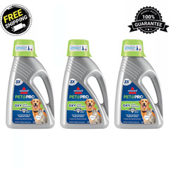 (3 Pack) BISSELL PET PRO OXY Urine Eliminator Steam Cleaner Formula 48 fl oz