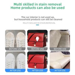 3SET 4-in-1 Multi-Enzyme Foam Cleaner, All-Purpose Spray 5oz with Sponge & Towel