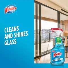 Windex Original Blue Window and Glass Cleaner Spray – 26 fl oz