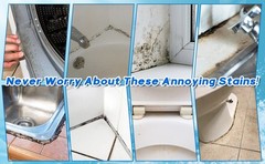Mold Stain Remover Gel, Washing Machine Gasket Cleaner for Front Loader Washer