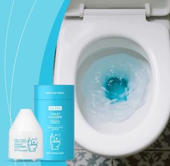 3Pcs-JUE FISH Toilet Cleaning Solid Bubble Block – Automatic Toilet Bowl Cleaner