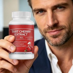 Good Grove Tart Cherry Extract Capsules 60 Capsules, Non- Vegan 3600mg