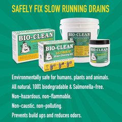 Drain Septic 2# Can Cleans Drains- Septic Tanks – Grease Traps All Natural and 1