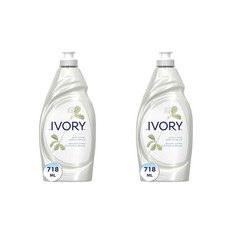 (2 pack) Ivory Ultra Concentrated Liquid Dish Soap, Classic Fresh Scent 24 fl Oz