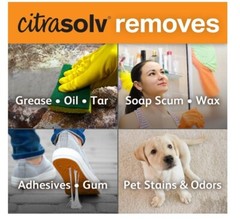 Citra Solv Valencia Orange, Concentrate Cleaner & Degrease, 8 Oz. Pack Of 2