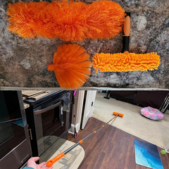 20Ft High Reach Duster Kit Extension Pole Window Cleaner Ceiling Duster