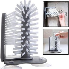 Sink Cup Cleaning Brush Suction Cup Glass Bottle Mug Cleaner Kitchen Tool