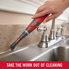 Rubbermaid Reveal Power Scrubber with Multi-Purpose Head, Cordless Electric Batt
