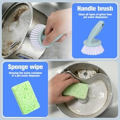 Water Fountain Cleaning Kit,Dog and Cat Water Fountain Cleaner Brushes Kits,P…