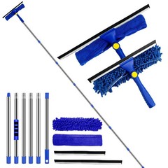 Window Cleaner Squeegee Kit 2.38M 94inch Cleaning Equipment with Long Handle…