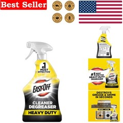 32 Oz Heavy Duty Degreaser Spray – Chlorine Free & Fast-Acting Cleaning Solution