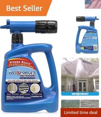 Outdoor Cleaner & Stain Remover, Xtreme Hose End, 48oz