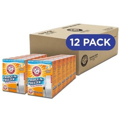 Fridge-n-Freezer Baking Soda Odor Absorber 14 Oz 12 Pack Deodorizer Eliminator