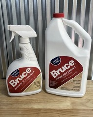 Bruce Hardwood Floor Cleaner Lot Spray + Refill 32oz & 64oz Bundle