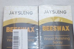 2 Boxes Beeswax Wood Polishing Spray 120ml-4 oz each JaySuing cabinet table