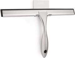 All-Purpose Stainless Steel Squeegee 12-inch for Shower Glass Windows Cars