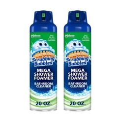 2-Pack Scrubbing Bubbles Mega Shower Foamer Bathroom Cleaner 20 fl oz