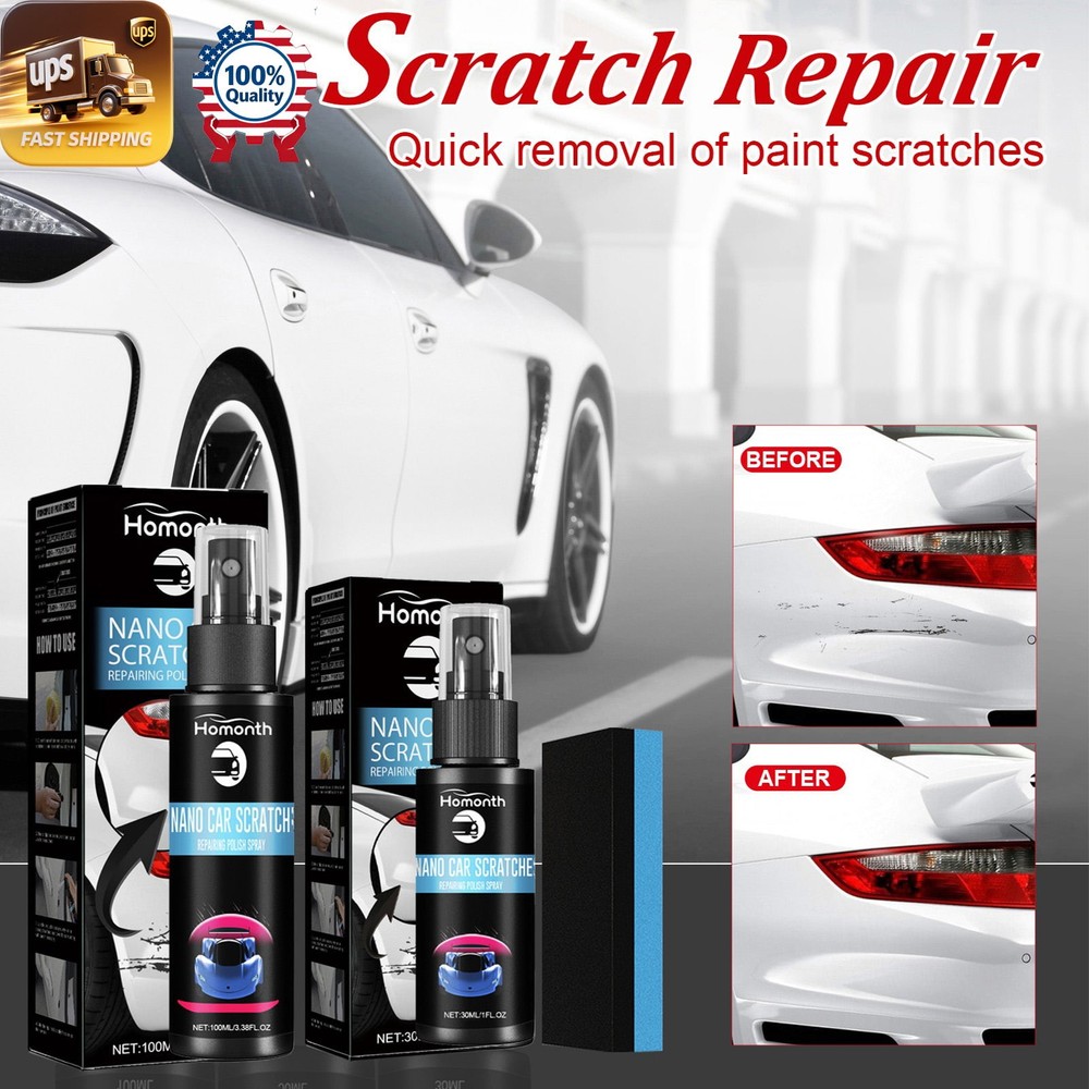 Scratch Remover Spray Car Paint Repair Polish for Auto Clear Coat