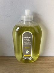 Method Squirt + Mop Lemon Ginger Hard Floor Cleaner 25 Oz Each (2 PACK)