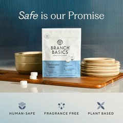 Branch Basics Dishwasher Tablets 60 Ct Plastic Free