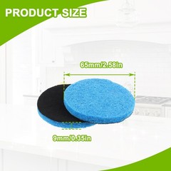 16pcs Microfibre Pads Power Scrubber Pads Set Electric Scrubber Replacement S…