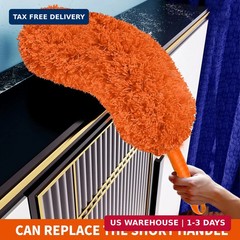 Cobweb Duster with Extension Pole,Cleaner Outdoor 110″ Telescoping Extended Sspi