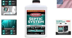 32 Oz Unscented Septic Cleaner – Safe & Fast Action for 500 Gallon Systems