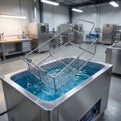 Metal Baskets for Household Purposes Wire Parts Cleaning Washing
