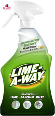 Bathroom Cleaner, 32 Fl Oz Bottle, Removes Lime Calcium Rust