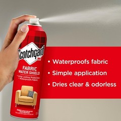 2pk Scotchgard Fabric Water Shield Clothing Water Repellent Spray 10oz
