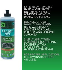 Eraser Gel Water Spot Remover – Acidic Gel Formula for Hard Water Spots & Min…
