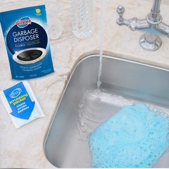 Glisten Disposer Care Pack of 4 Natural Foaming Cleaner for Garbage Disposals