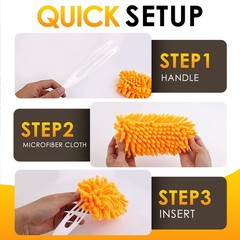Dusters for Swiffer – Reusable Duster Refill Compatible with Swiffer Hand Dus…