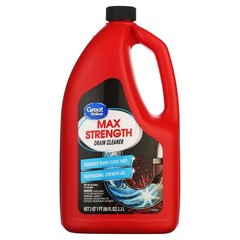 (3 pack) Drain Clog Remover, Unscented, 80 fl oz
