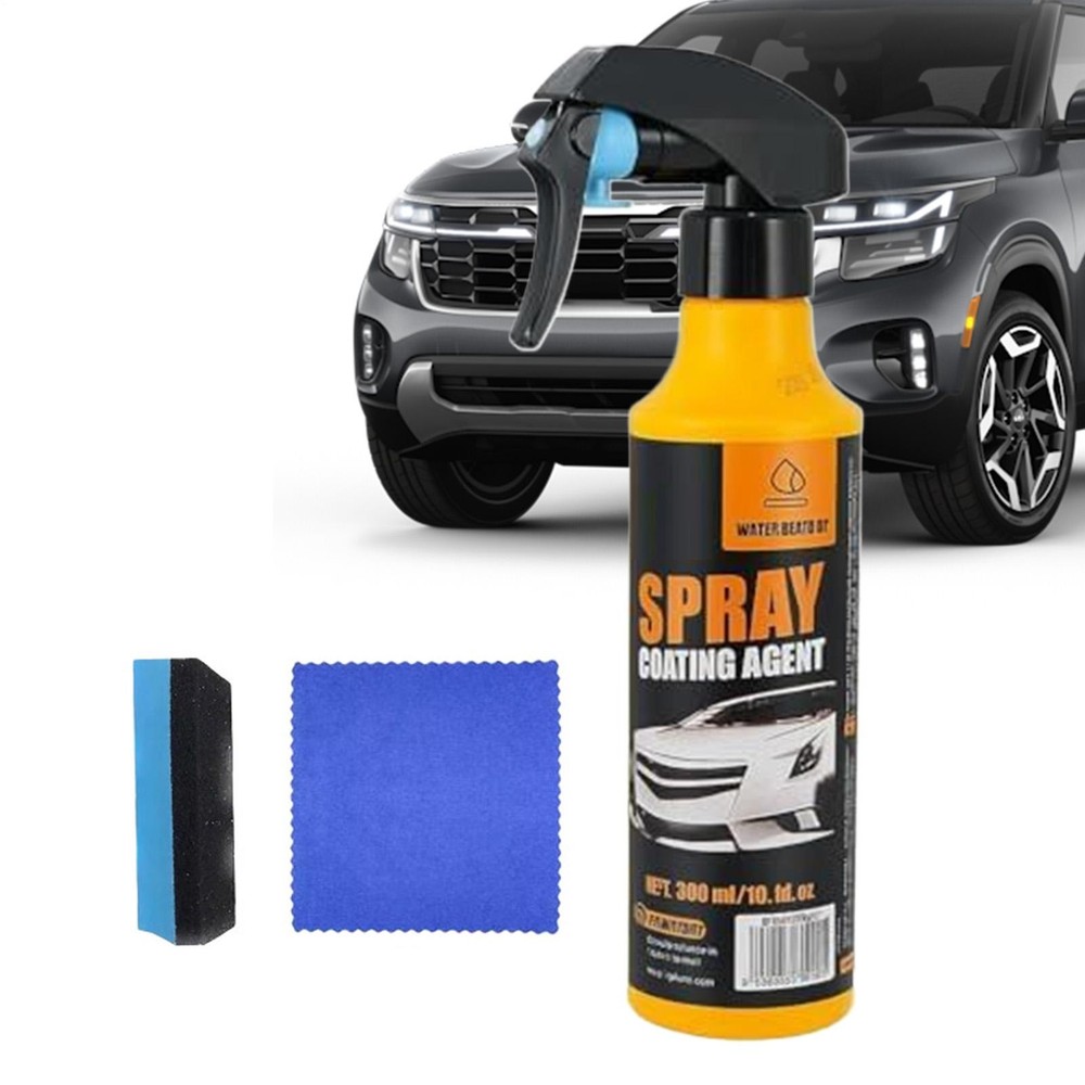 Spray Coating Agent 300ml Ceramic Detailer Hydrophobic Glass Agent