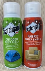 2-Pack 3M Scotchgard Heavy Duty OUTDOOR + FABRIC Water Shield 10oz Spray Bottles